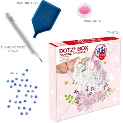 Diamond Dotz (Painting) - Verträumtes Einhorn