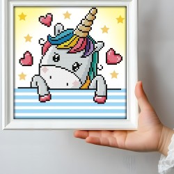 Diamond Dotz (Painting) - Dotzies Einhornbaby