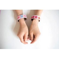 Diamond Dotz (Painting) - Dotzies Armbänder Retro Pink