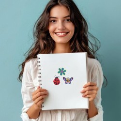 Diamond Dotz (Painting) - Dotzies Sticker Set Garten