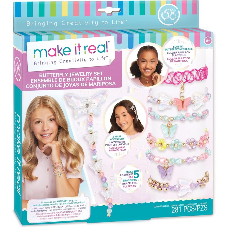 make it real - Schmuckset Schmetterling make it real - Schmuckset Schmetterling