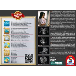 Schmidt Puzzle - Ashley Rader: Wilderness - Tiger, Im Zeichen der Freiheit