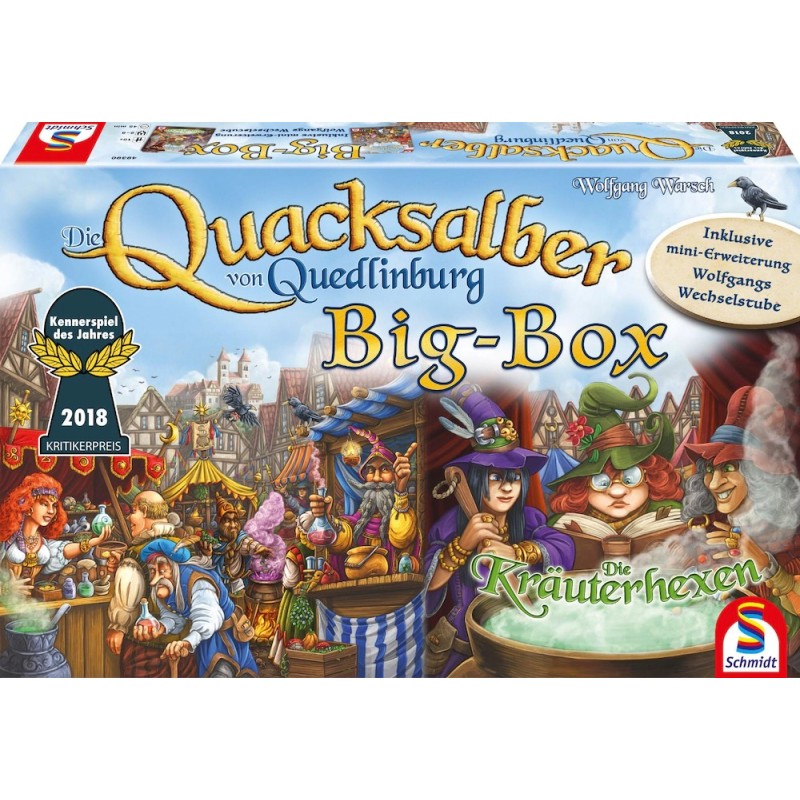 Schmidt Spiele - Die Quacksalber von Quedlinburg Mega Box