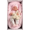 Llorens - Babypuppe Nica mit Kissen rosa