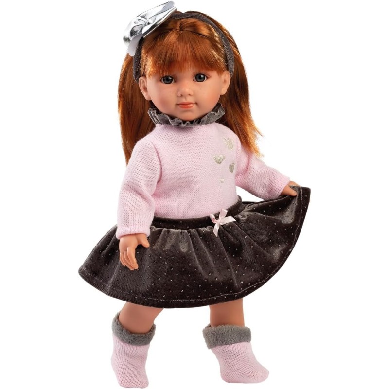 Llorens - Puppe Nicole rothaarig mit Rock