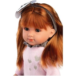 Llorens - Puppe Nicole rothaarig mit Rock