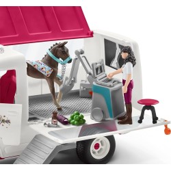 Schleich Horse Club - Mobile Tierärztin mit Hannoveraner Fohlen