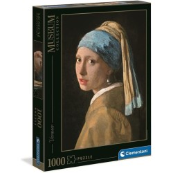 Clementoni Puzzle - Museum: Vermeer - Das Mädchen mit dem Perlenohrring