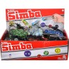 Simba - Glasmurmeln im Netz (weiss-undurchsichtig)