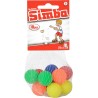 Simba - 10 Sprungbälle im Netz (einfarbig)