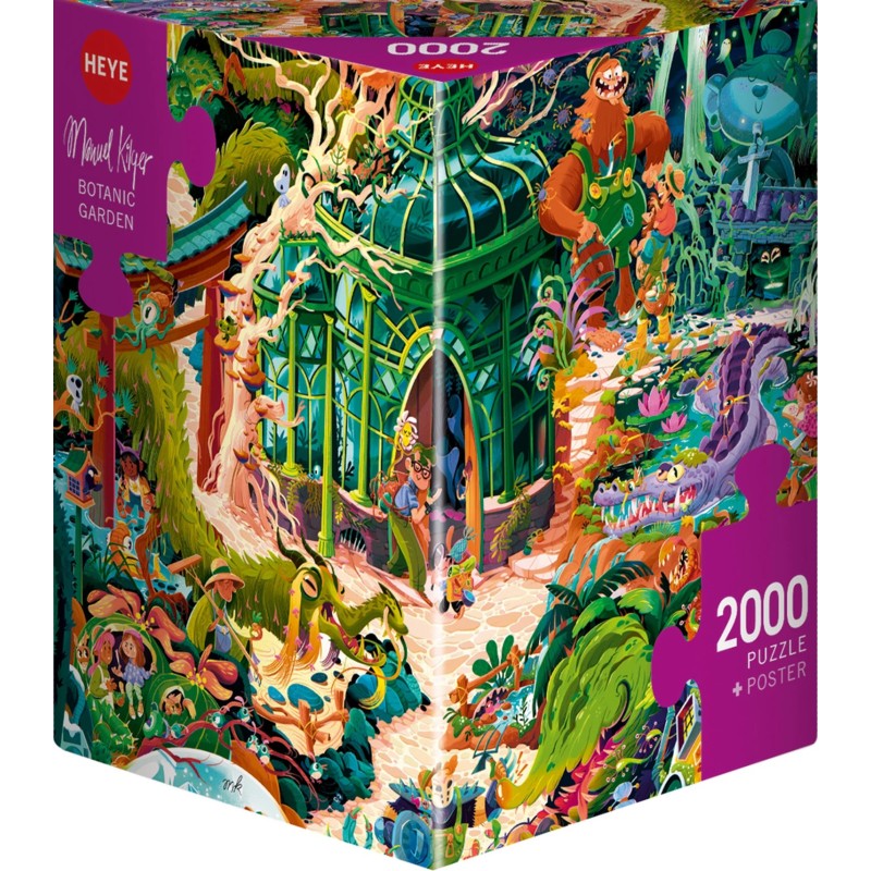 HEYE Puzzle 2000 - Botanic Garden