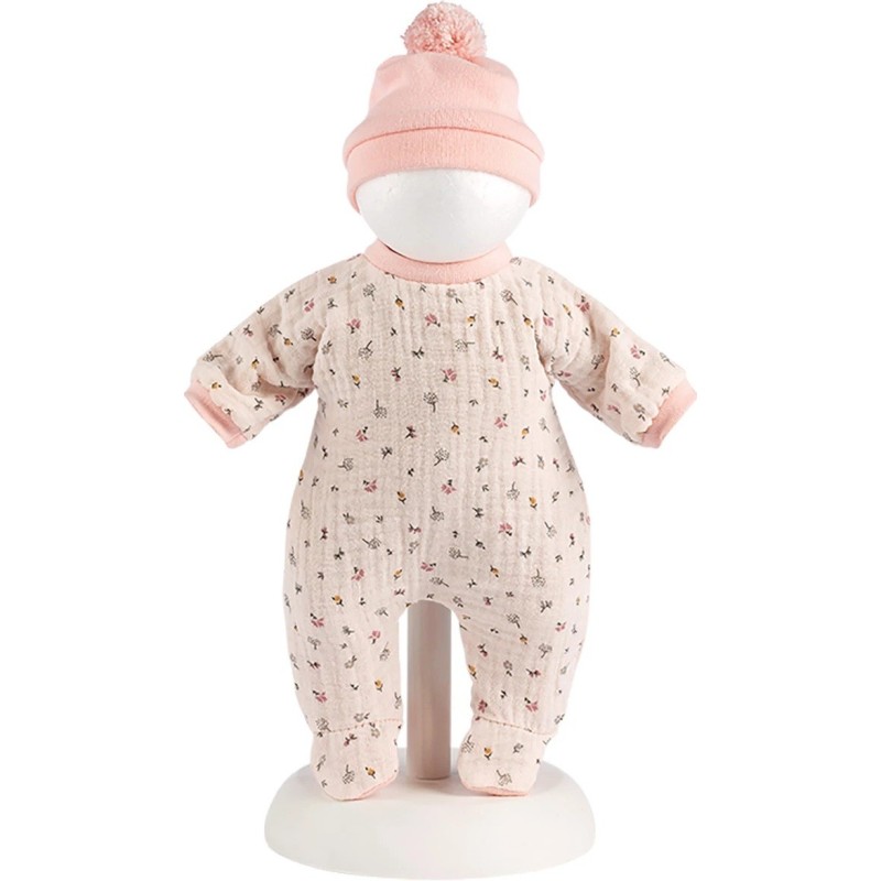 Llorens - Pyjamaset beige Blumen für 32cm Puppen Llorens - Pyjamaset beige Blumen für 32cm Puppen