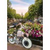Ravensburger Puzzle - Fahrrad und Blumen in Amsterdam