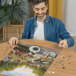 Ravensburger Puzzle - Fahrrad und Blumen in Amsterdam