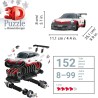 Ravensburger 3D Puzzle - Porsche 911 GT3 Cup Ravensburger 3D Puzzle - Porsche 911 GT3 Cup