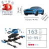 Ravensburger 3D Puzzle - Dodge Challenger SRT Hellcat Redeye Widebody Ravensburger 3D Puzzle - Dodge Challenger SRT Hellcat Redeye Widebody