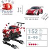 Ravensburger 3D Puzzle - Porsche 911 GT3 Cup "Salzburg Design" Ravensburger 3D Puzzle - Porsche 911 GT3 Cup "Salzburg Design"