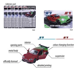 majorette - Premium Cars Color Changers (Aston Martin Vantage GT8)
