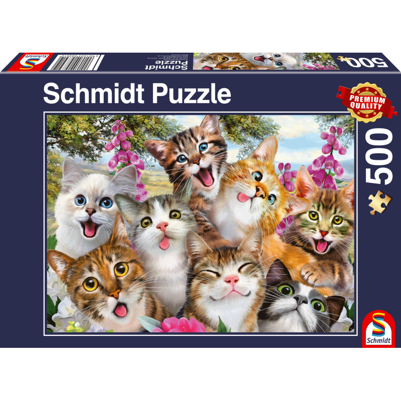 Schmidt Puzzle - Katzen-Selfie