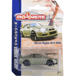 majorette - Japan Series (Nissan Skyline GT-R R34: grün)