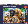 Schmidt Puzzle - Hunde-Selfie