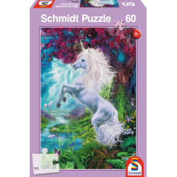 Schmidt Puzzle - Einhorn im verzauberten Garten