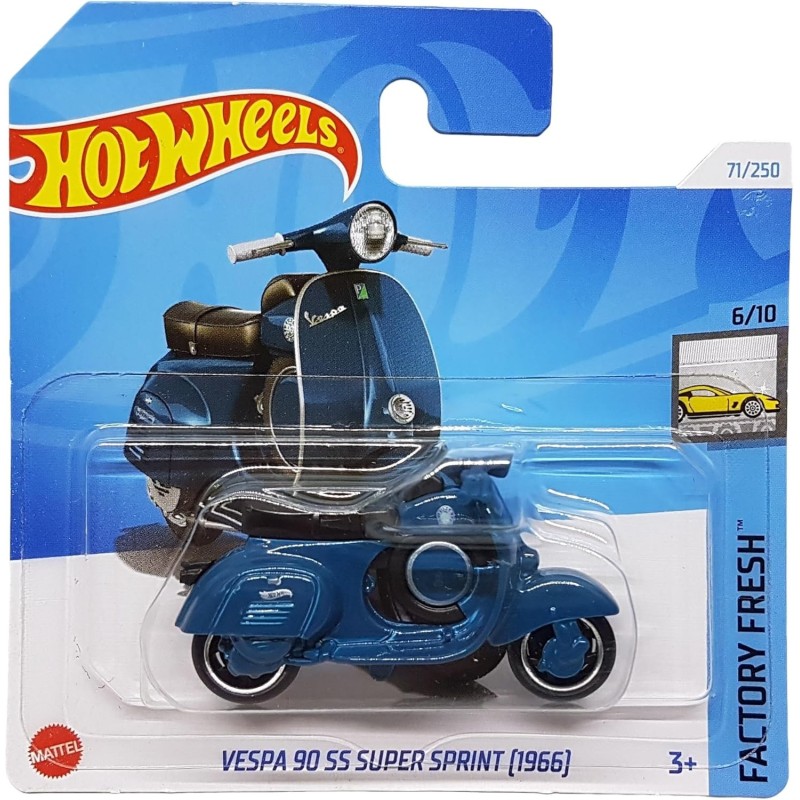 Hot Wheels Vespa 90 SS Super Sprint (1966) - Factory Fresh 6/10 (71/250)