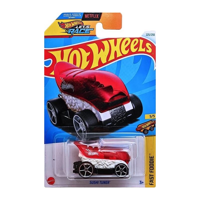 Hot Wheels NETFLIX Sushi Tuner - Fast Foodie 5/5 (225/250)