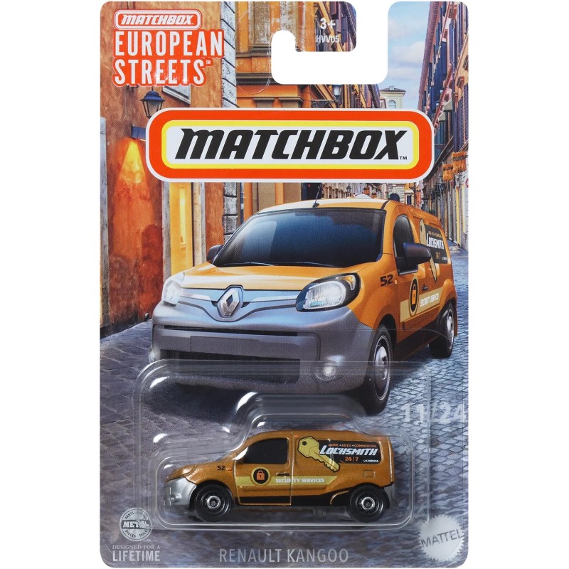 Matchbox European Streets - Renault Kangoo (11/24)