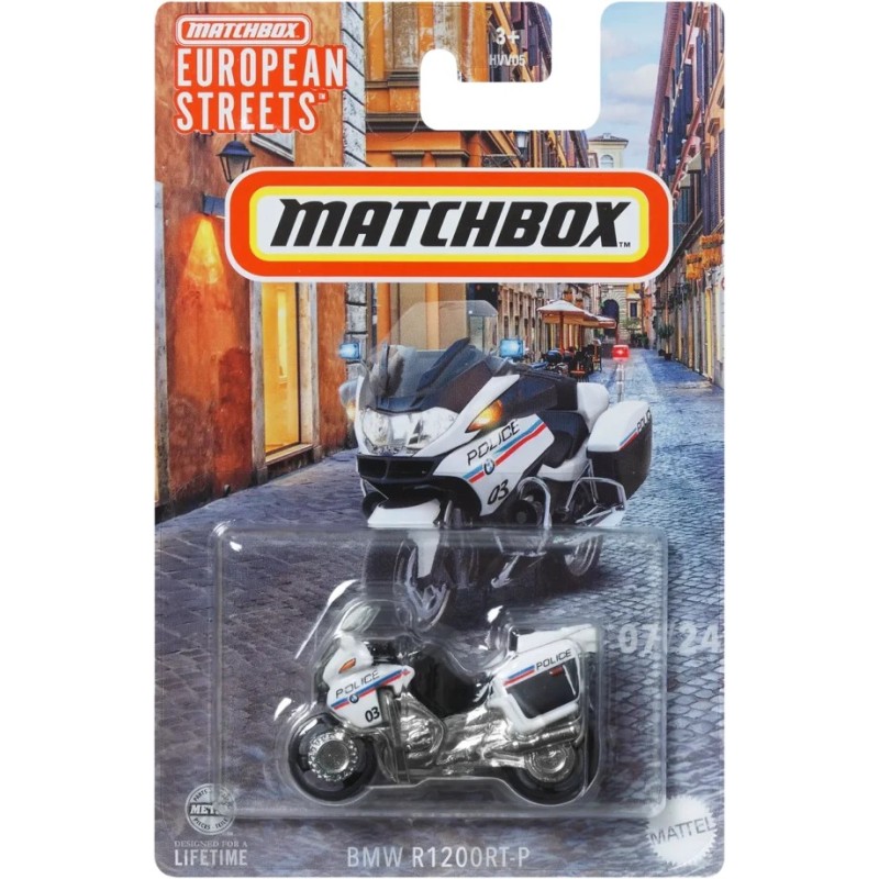 Matchbox European Streets - BMW R1200RT-P (07/24)
