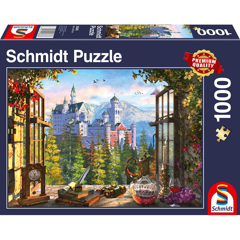 Schmidt Puzzle - Blick aufs Märchenschloss Schmidt Puzzle - Blick aufs Märchenschloss