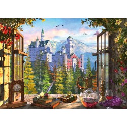 Schmidt Puzzle - Blick aufs Märchenschloss