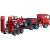 bruder - MAN TGA Tieflader mit Manitou Teleskoplader