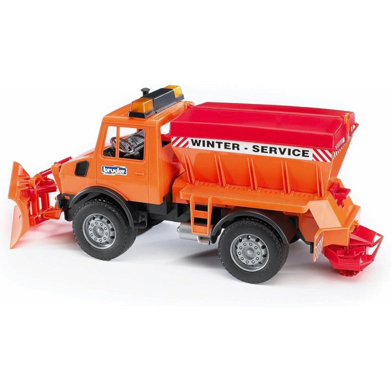 bruder - Mercedes-Benz Unimog Winterdienst mit Räumschild