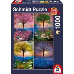 Schmidt Puzzle - Zauberbaum am See