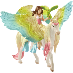 schleich BAYALA 70566 Surah mit Glitzer-Pegasus