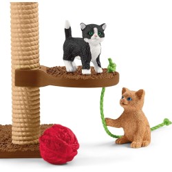 schleich FARM WORLD 42501 Spielspass für niedliche Katzen
