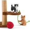 schleich FARM WORLD 42501 Spielspass für niedliche Katzen