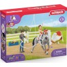 schleich HORSE CLUB 42443 Mias Voltigier-Reitset