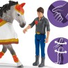 schleich HORSE CLUB 42443 Mias Voltigier-Reitset
