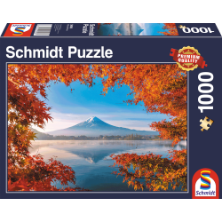 Schmidt Puzzle - Herbstzauber am Fuji