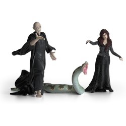 schleich HARRY POTTER 42634 Voldemort with Nagini & Bellatrix