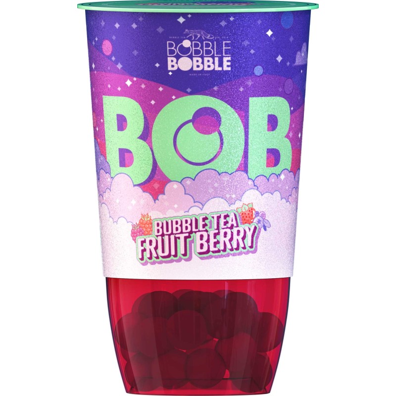 BOB Bubble Tea Fruit Berry 360ml BOB Bubble Tea Fruit Berry 360ml