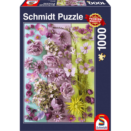 Schmidt Puzzle - Violette Blüten