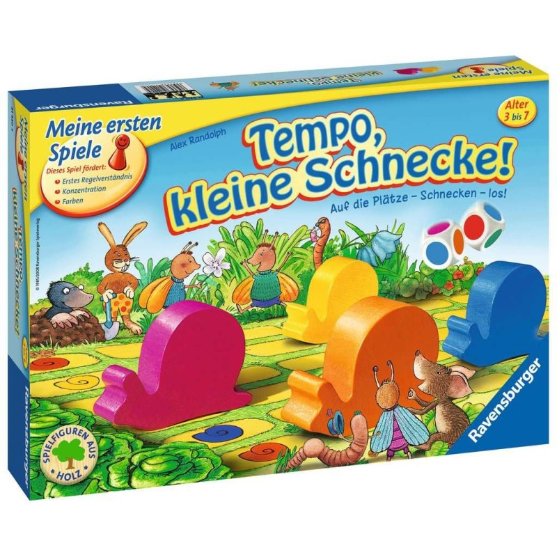 Ravensburger Spiele 21420 - Tempo, kleine Schnecke! Ravensburger Spiele 21420 - Tempo, kleine Schnecke!