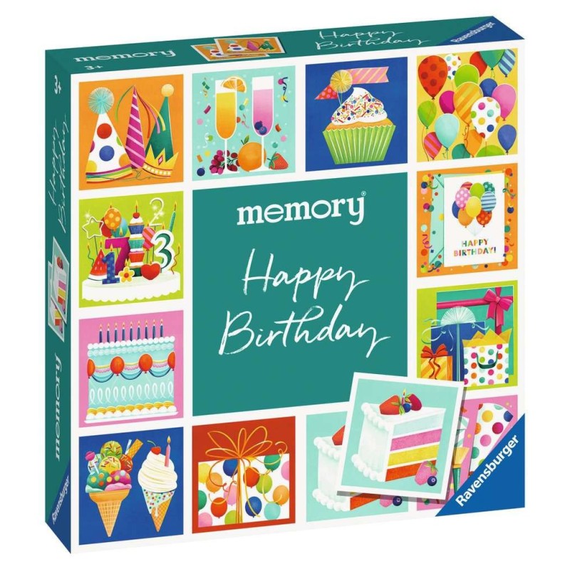 Ravensburger Spiele 22399 - memory Happy Birthday Ravensburger Spiele 22399 - memory Happy Birthday