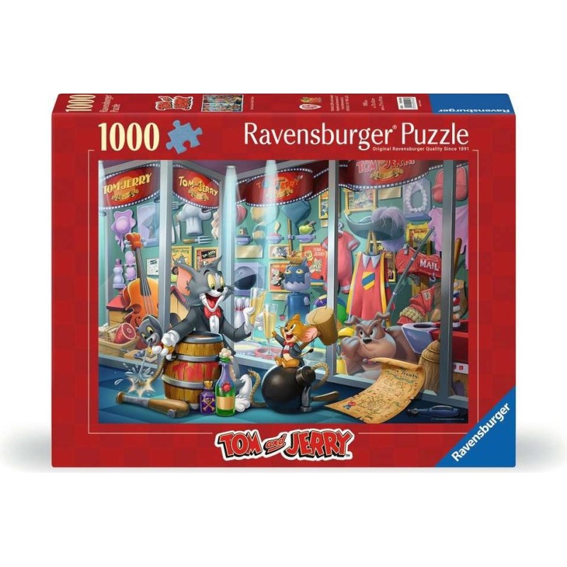 Ravensburger Puzzle - Ruhmeshalle von Tom & Jerry Ravensburger Puzzle - Ruhmeshalle von Tom & Jerry