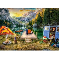 Ravensburger Puzzle - Campingurlaub