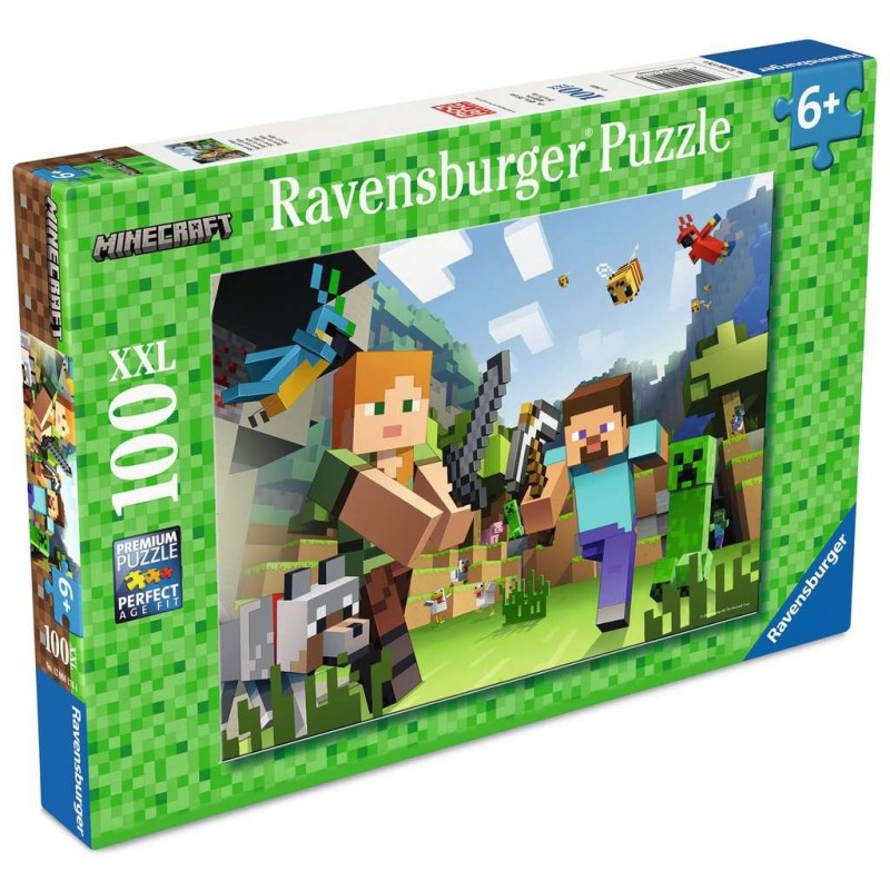 Ravensburger Puzzle - Minecraft Steve und Alex (100 Teile) Ravensburger Puzzle - Minecraft Steve und Alex (100 Teile)
