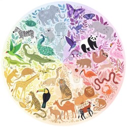 Ravensburger Puzzle - Circle of Colors: Animals (500 Teile)